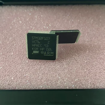 100% NOVO STM32F107VCT6 STM32F107VCT QFP100 de 32 bits do microcontrolador chip