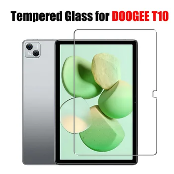 100% original 2.5 D de Vidro Temperado 9H Película Protetora à prova de Explosão Protetor de Tela Para Doogee T10 Tablet de 10.1