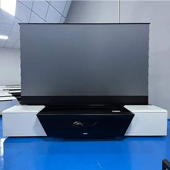 100 polegadas Inteligente Laser TV de tela de projeção integrado de gabinete para AWOL Visão LTV 3500 UST 4K Projetor Laser