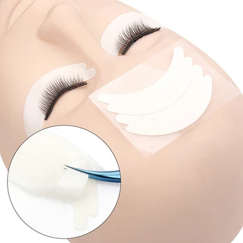 10Pairs os Olhos de Cílios Extensão de Suprimentos Gel Olho Almofada em Forma de Borboleta de Papel Chicote Adesivos Feminino Maquiagem Ferramenta