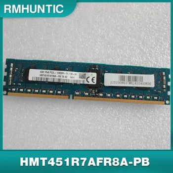 1PC 4G 1RX8 PC3L-12800R ECC Para SKhynix de Memória do Servidor HMT451R7AFR8A-PB