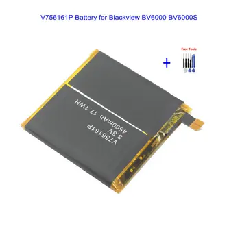 1x de 4500mAh 17.1 Wh V756161P BV6000 Bateria Para Blackview BV6000S BV6000 S Smart Telefone Móvel Bateria do li-íon + kit de Ferramentas de Reparo