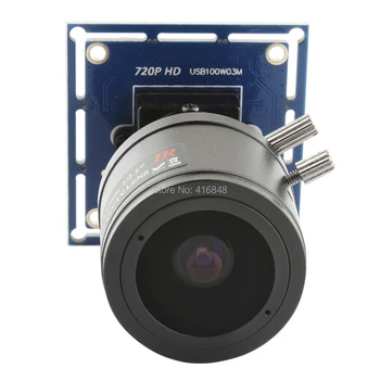 2.8-12mm megapixels, lente varifocal mini cftv módulo da câmera HD de 1280X720 mini 38*38 mm placa de câmera usb para equipamentos eletrônicos