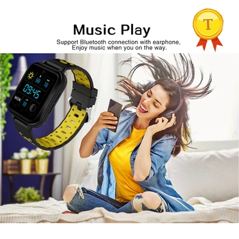 2018 4G Novo smart watch IP67 Impermeável Wifi Dispositivo portátil, câmera HD de reprodução de música de Ritmo Cardíaco saudável smartwatch para ios android