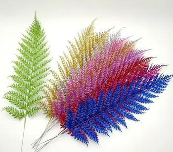 20pcs 53cm Artificial Glitter Orelha de Arroz Ramo Para o Arranjo de Flores de Casamento Árvore de Natal uma Festa em Casa Jardim Decoração