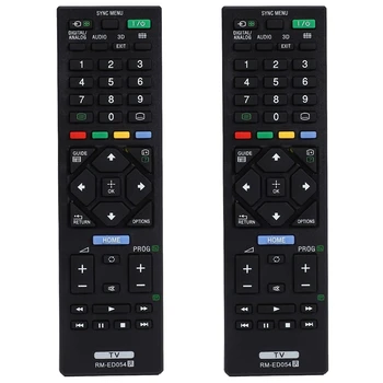2X Universal Controle Remoto Rm-Ed054 Para Sony Televisor Lcd Kdl-32R420A Kdl-40R470A Kdl-46R470A