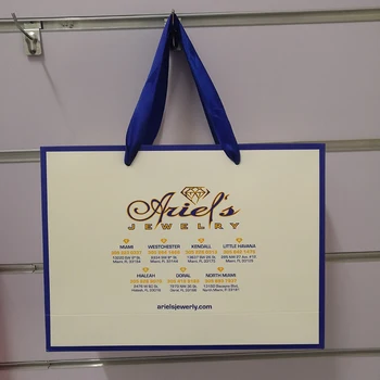 500pcs/muito Luxo Personalizado com seu Próprio Logo lojas de Varejo no Presente Paperbag Embalagem Boutique, Sacos de Papel Matte Saco