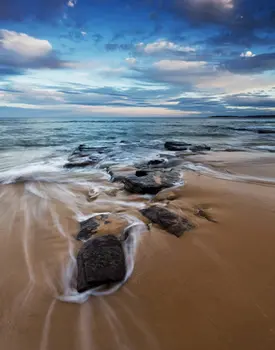 5x7ft Praia do Mar de Pedra Fotografia Cenários Adereços Foto Studio de Fundo