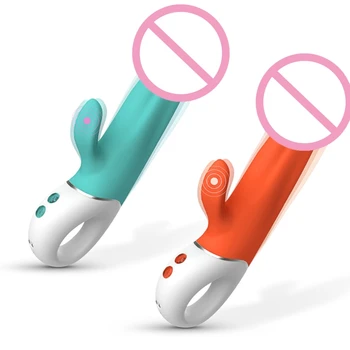 9 Frequência Rabbit Ponto G vibrador Vibrador Stimumator Massageador Recarregável Adultos Brinquedo do Sexo para as Mulheres de Casais