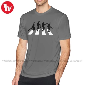 Abbey Road T-Shirt Abadia De Passeios T-Shirt Curto Manga 100% Algodão T-Shirt Engraçada Streetwear Tshirt