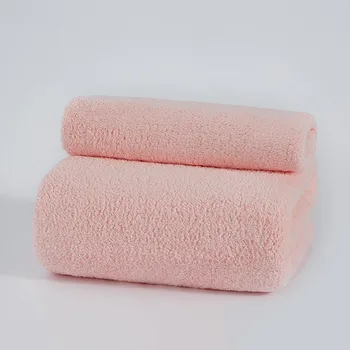 Adultos toalha de banho para homens e mulheres puros absorvente seca rápido, não lançar o cabelo espessada e ampliada toalha toalha de bebê