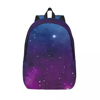 Backpack Do Laptop Exclusivo Realista Galáxia De Fundo Escola Saco Durável Do Aluno Mochila Menino Menina Saco De Viagem