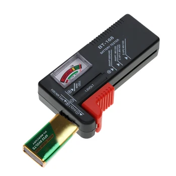 Bateria Capacidade de Testador de pilhas AA/AAA/C/D/9V/1,5 V Universal Célula de Bateria Volt Testador Verificador de Instrumentos de Medição de ferramenta