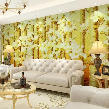 beibehang Pintura árvores de papel de parede 3d papel de parede para parede 3-d estereoscópico de decoração de casa de papier murais papel sofá de fundo