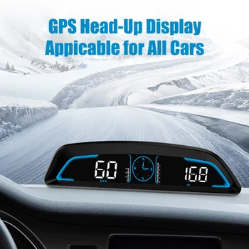 Carro Velocímetro Display LED Tela G3 GPS HUD hud (Heads Up Display HD Universal para Smart Digital Lembrete de Alarme Medidor de
