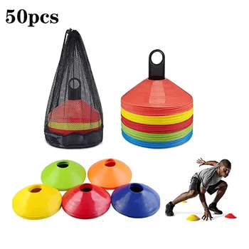 Cone Conjunto de Treinamento de Futebol de Equipamentos para a Criança Pro Disco Cones de Agilidade Exercício de Obstáculos, Evitando Esporte de Formação Acessórios