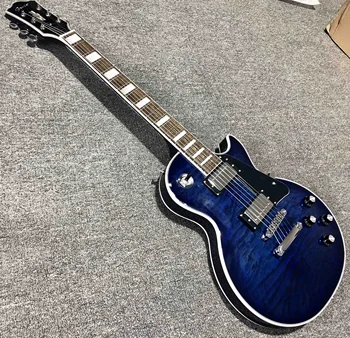 Custom Shop Grand GROTs Guitarra Elétrica em Cores Azul Pode ser Personalizada o Logotipo e qualquer Forma