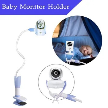 Câmera do IP do Suporte Titular Silicone Material Deformável Fixado no Berço para o Bebê Monitor
