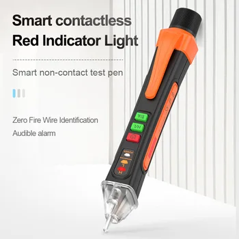 Detector de tensão Inteligente Sem Contato Testador de Caneta Medidor 12-1000V Corrente Eléctrica Sensor de Teste Lápis Indicador de Voltagem