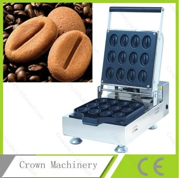 Elétrica Comercial de grãos de Café de forma de waffle maker, máquina de venda