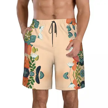 Homens Seca Rápido, sungas Para o Verão de Praia, Shorts, Calças de Board Shorts 524811711 B476