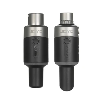JOYO MW-1 5.8 GHz Recarregável sem Fio Sistema de Microfone sem Fio Microfone Transmissor e Receptor para o Mic Dinâmico Mixer de Áudio