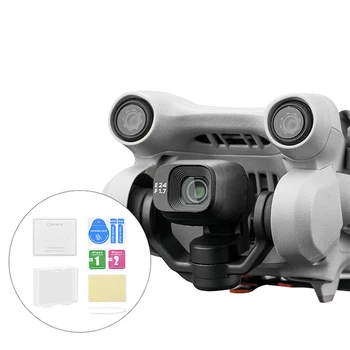 Lente Filme Protetor DJI Mini Pro 3 Drone de Vidro Temperado de Sensor de Visão Anti-arranhões na Lente da Câmera Protetor de Tela Acessórios