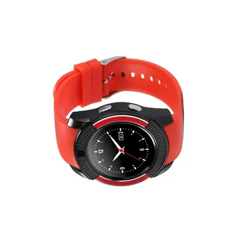 Liga de zinco Smart Watch Homens Mulheres USB 2 0 Tela de Toque 280mAh Chamada Lembrete Bluetooth compatível com o Smartwatch Azul