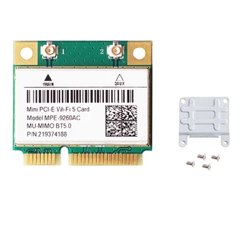 Mini-PCIE Cartão de 9260AC 2,4 G/5Ghz Dual Band 802.11 Ac Laptop Deskktop Para Windows10/11