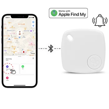 Mini Tracker Encontrar Meu Localizador Apple Posicionamento Anti-perda Dispositivo Para Idosos, Crianças E Animais de estimação de Trabalho para a Apple Encontrar Tracker