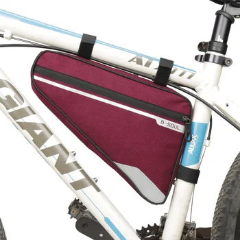 Moto Saco Grande Capacidade de BTT Estrada Quadro Bag duplo Triângulo Bolsa Impermeável Saco de Bicicleta Acessórios 4 cores 2023