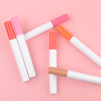 Novo Sexy 6pcs/define lábio kits de Cigarro em Forma de Fumaça do Tubo de Batom Matte Impermeável Mate de Longa duração de Veludo Vermelho Lip Tint Cosméticos