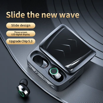 Novo TWS BQ30 Fone Fones de ouvido sem Fio de Jogos de Fone de ouvido Bluetooth 5.3 Esporte Fones de ouvido Controle de Toque a Música de Fone de ouvido Para android Xiaomi