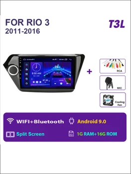 Omnitek 2Din Android 11 para Kia RIO 3 2011-2016 Stereo4G+wi-Fi auto-Rádio Multimédia Leitor de Navegação GPS 2.5 D+IPS o Chefe da Unidade de