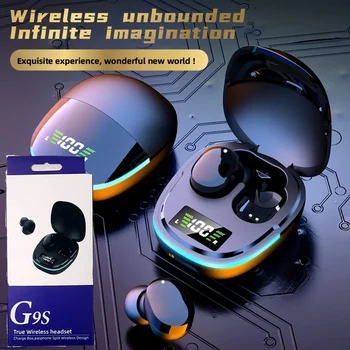 Original G9 TWS Fones de ouvido Controle de Toque Fones de ouvido com Microfone sem Fio 5.1 Azul-dente do Banco do Poder de Fone de ouvido Fones de ouvido de Jogos