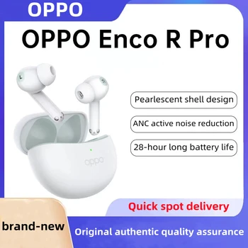 Original OPPO Enco R Pro verdadeiro sem fios no ouvido nova dupla de trigo de redução de ruído ativo jogo de esportes fone de ouvido bluetooth