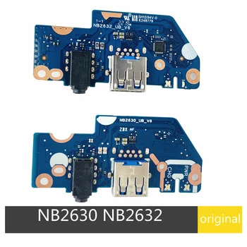 Original Para NB2630 NB2632 Portátil USB 3.0, Áudio de e / s da Placa