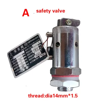 Portátil válvula de segurança/válvula de alívio Válvula de Alívio de Segurança da Liberação da Pressão do Regulador de dia14mm/16mm Autoclave acessórios