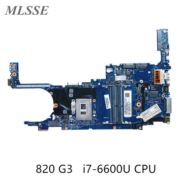 Remodelado Para HP 820 G3 Laptop placa-Mãe 831765-001 831765-601 Com i7-6600u CPU HSTNN-I42C 6050A2892301-MB-A01